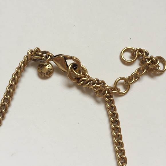 NEW J.Crew Gold Jeweled Necklace - Picture 4 of 4